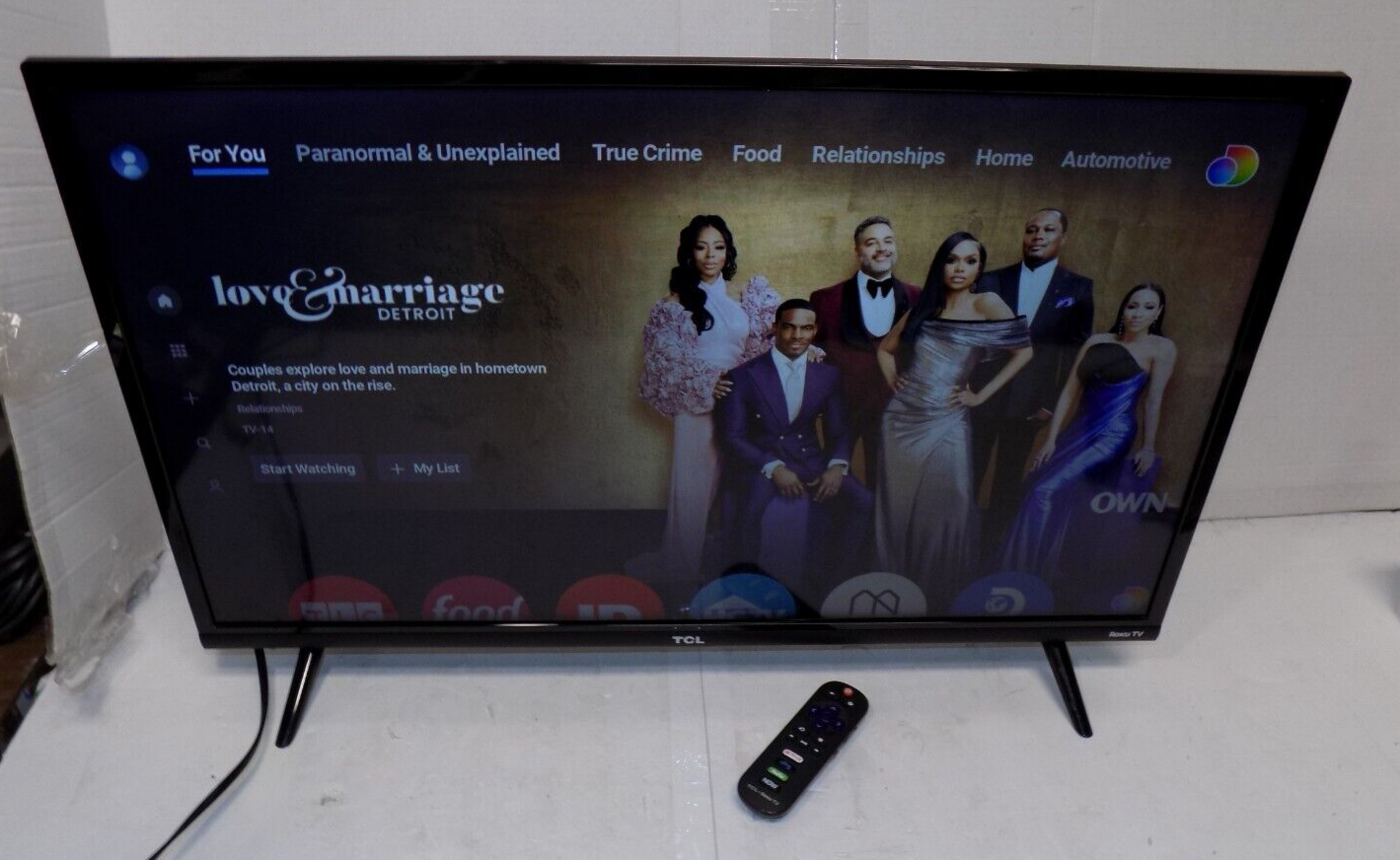 TCL 32S327 32" Class 3-Series 1080P FHD LED Roku Smart TV with Remote