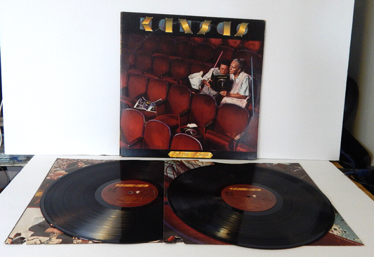 Kansas Two For The Show Live 2 Vinyl Record LP G+