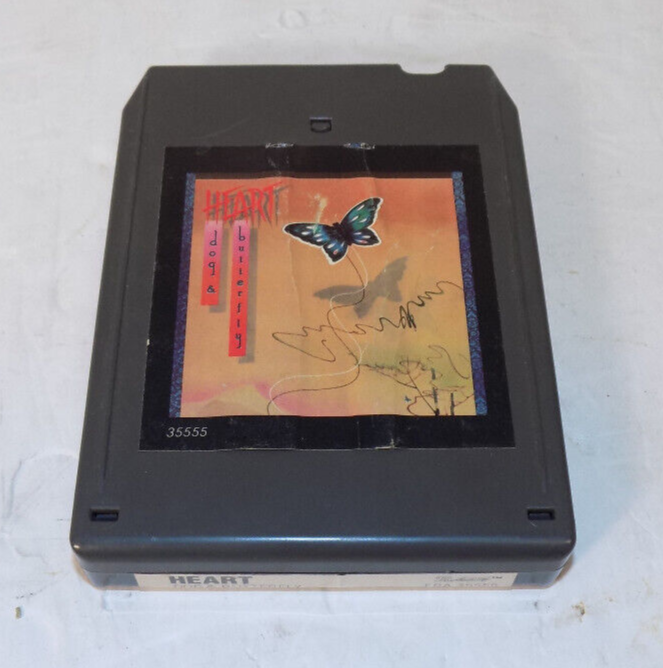 HEART Dog & Butterfly FRA35555 8 Track Music Tape
