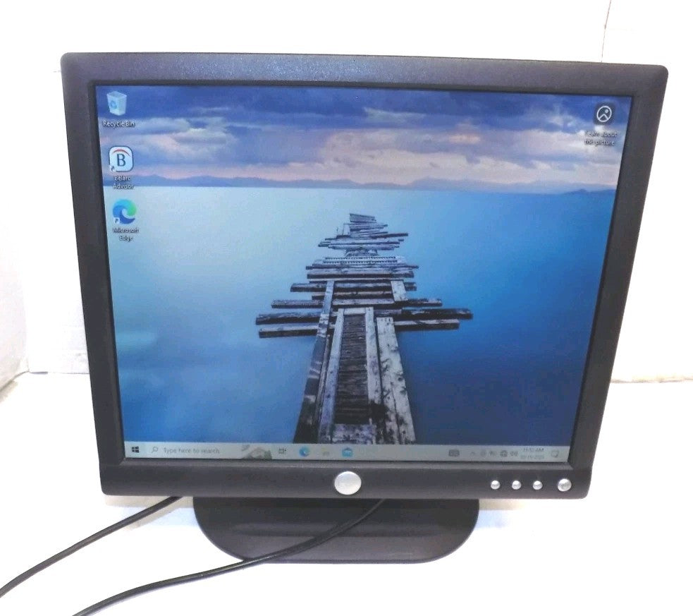 DELL E173FPc 17" LCD Square Computer Monitor with Power Cable