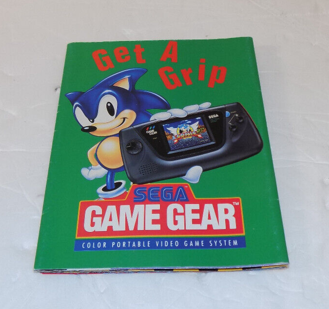 Sega Game Gear Mega Drive Get A Grip Poster Sonic Sega Genesis 1992