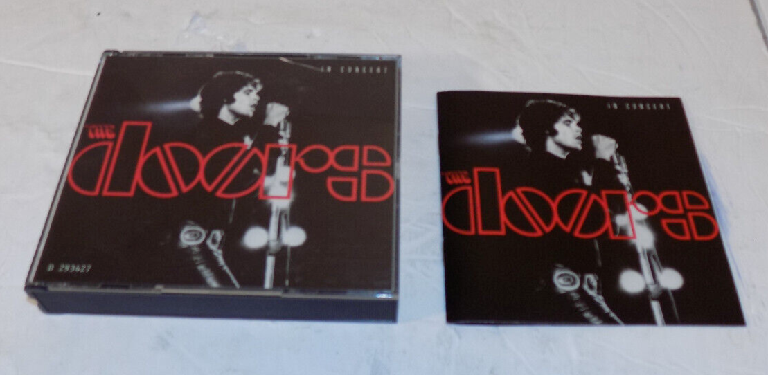 The Doors In Concert 2 CD Set 1991 Elektra 61082-2