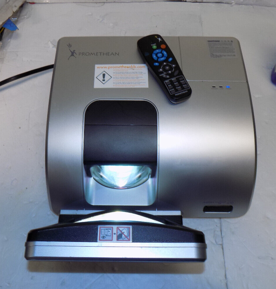 Promethean EST-P1 VGA HDMI WXGA Ultra Short Throw Video Projector with Remote