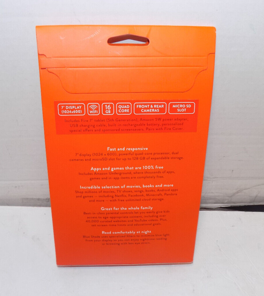 Amazon Fire (5th Generation) 16GB, Wi-Fi, 7in - Magenta New