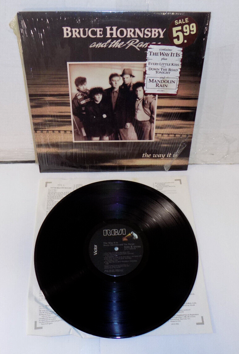 Bruce Hornsby and the Range ~ The Way It Is LP Vinyl Record RCA AFL1-5904 VG+/EX