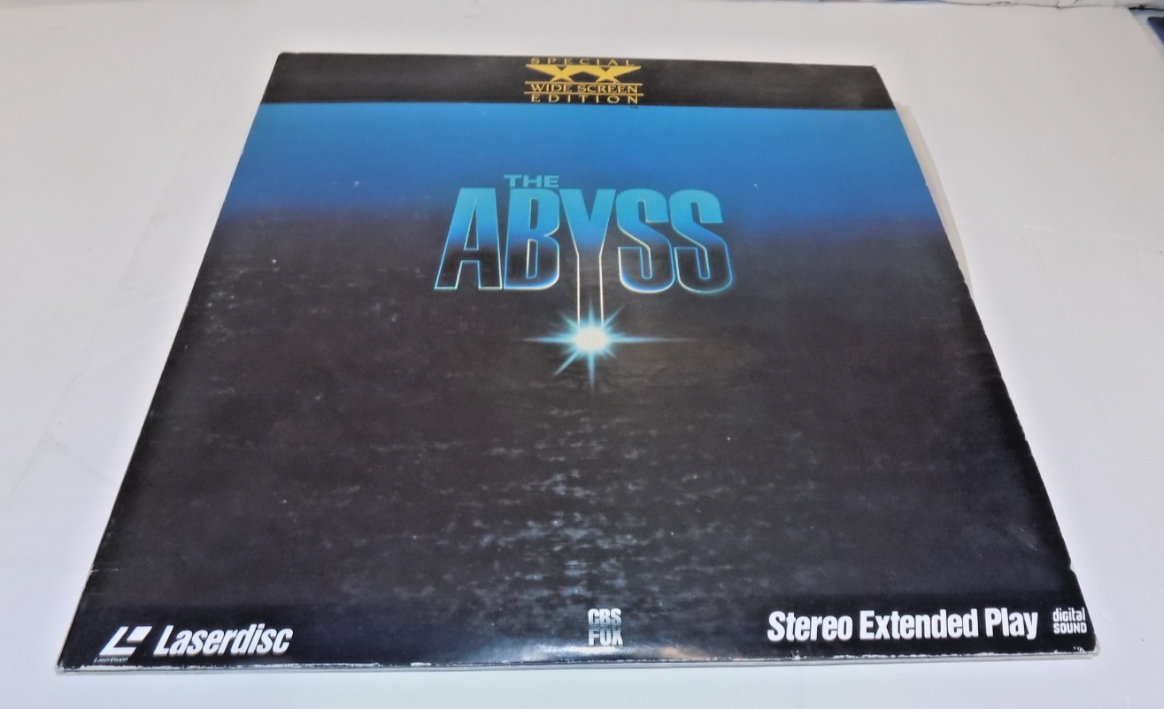 The Abyss Laserdisc LD Move Widescreen Ed Harris Mary Elizabeth Mastrantonio