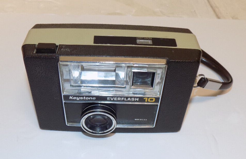Vintage Keystone Everflash 10 Film Camera 40mm