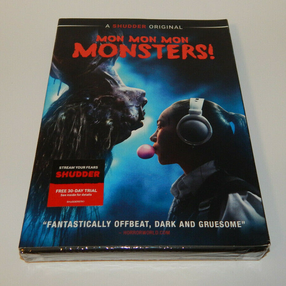 MON MON MON Monsters DVD Widescreen Horror Movie RJLE Shudder Film 2017