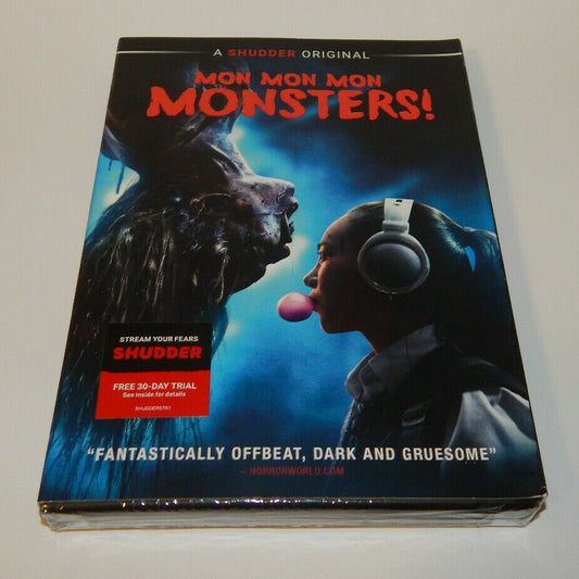 MON MON MON Monsters DVD Widescreen Horror Movie RJLE Shudder Film 2017