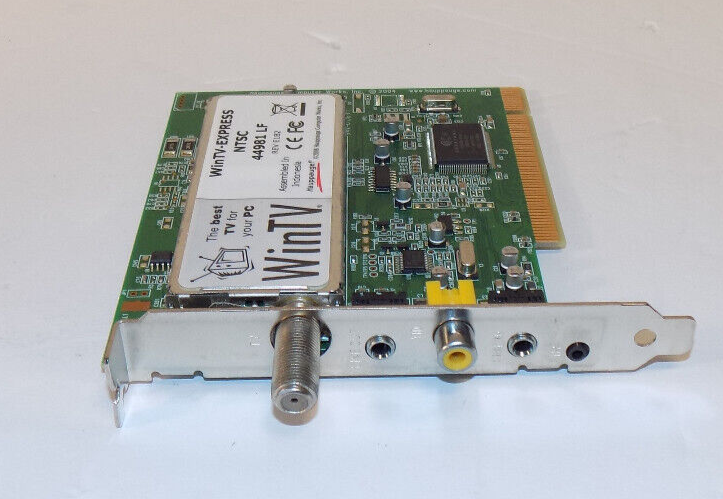 Hauppauge WinTV Express NTSC TV Tuner Card 44981 LF Rev E1B2