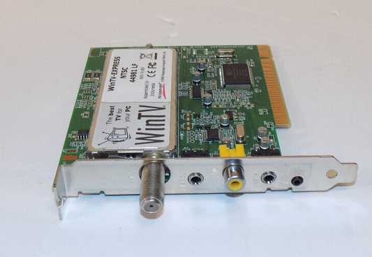 Hauppauge WinTV Express NTSC TV Tuner Card 44981 LF Rev E1B2