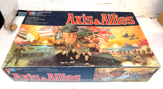 Milton Bradley Vintage 1984 Axis & Allies Spring 1942 Board Game Complete