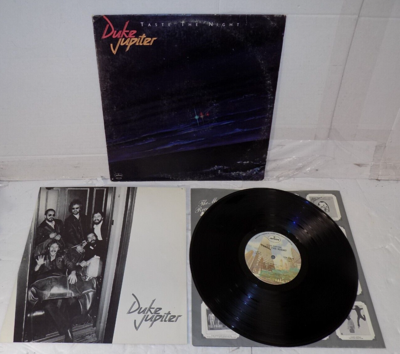 Duke Jupiter Taste The Night Vinyl Record 1979 Mercury Records SRM 1-3756