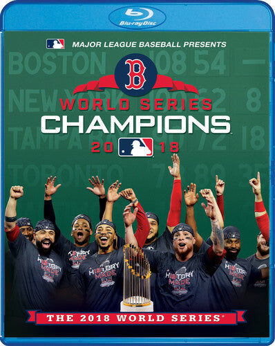Boston Red Sox MLB 2018 World Series Champions Blu-Ray w/ DVD & Digital 