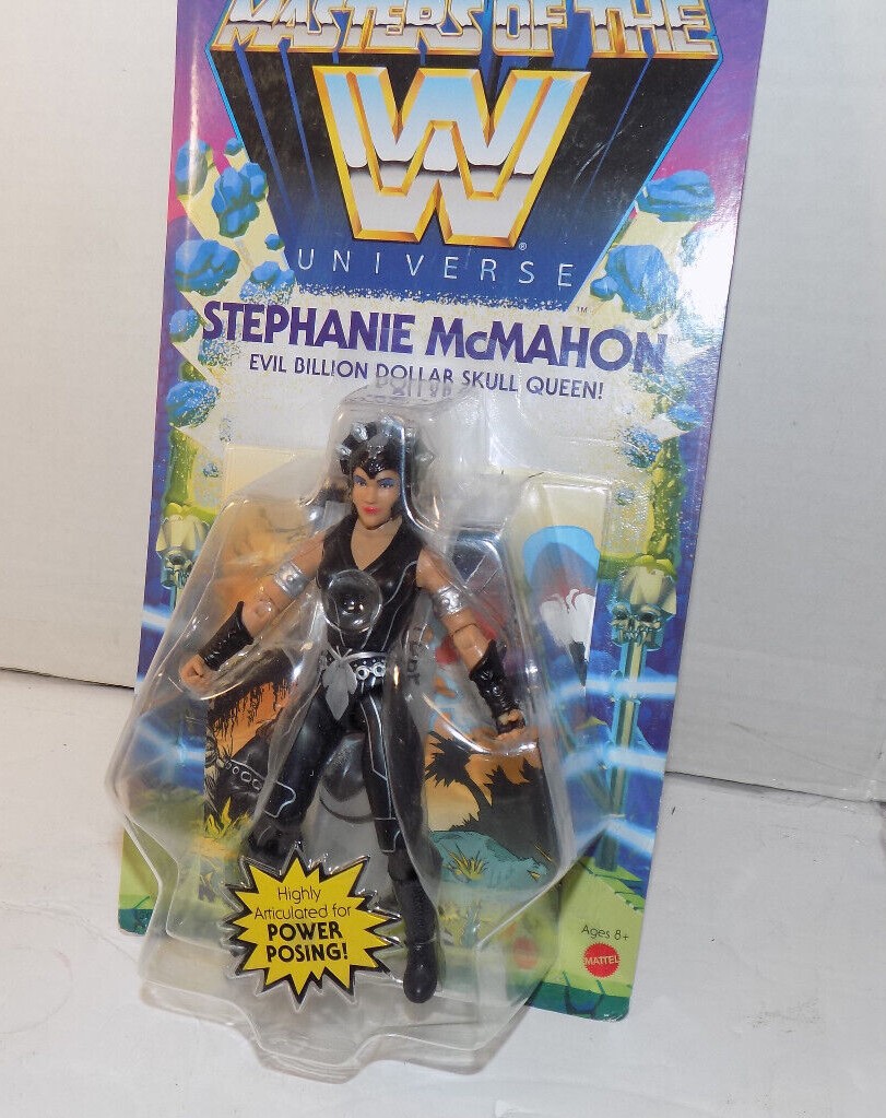 Masters Of The Universe WWE Stephanie McMahon Action Figure New Sealed