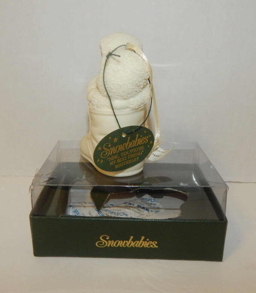 Snowbabies Nine, Ten, You're My Best Friend Ornament Dept 56 1998