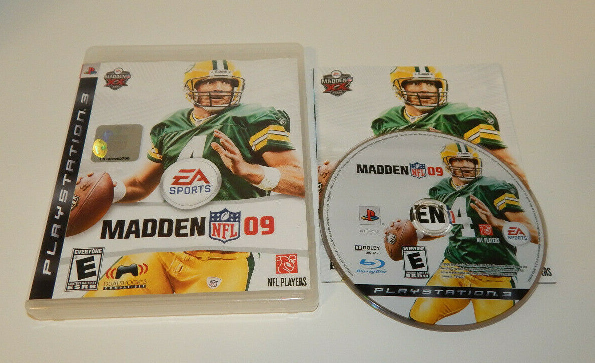 PS3 Madden NFL 09 Video Game PlayStation 3 Video Game EA Sports