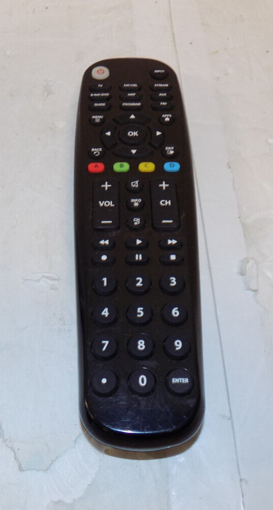 Blackweb Universal Remote Control BWB18AV004 6-Device TV Sat Cable