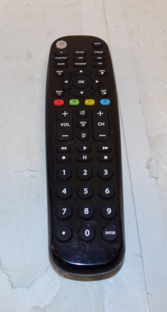 Blackweb Universal Remote Control BWB18AV004 6-Device TV Sat Cable