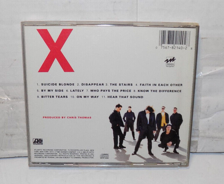 INXS X Music CD 1990 Atlantic Recording Corp