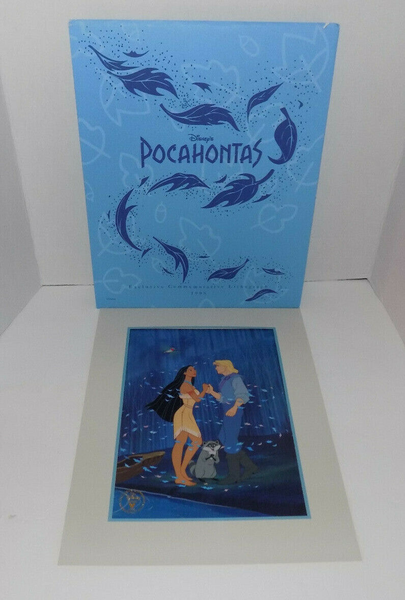 Disney's Pocahontas Exclusive Commemorative Lithograph 1995 