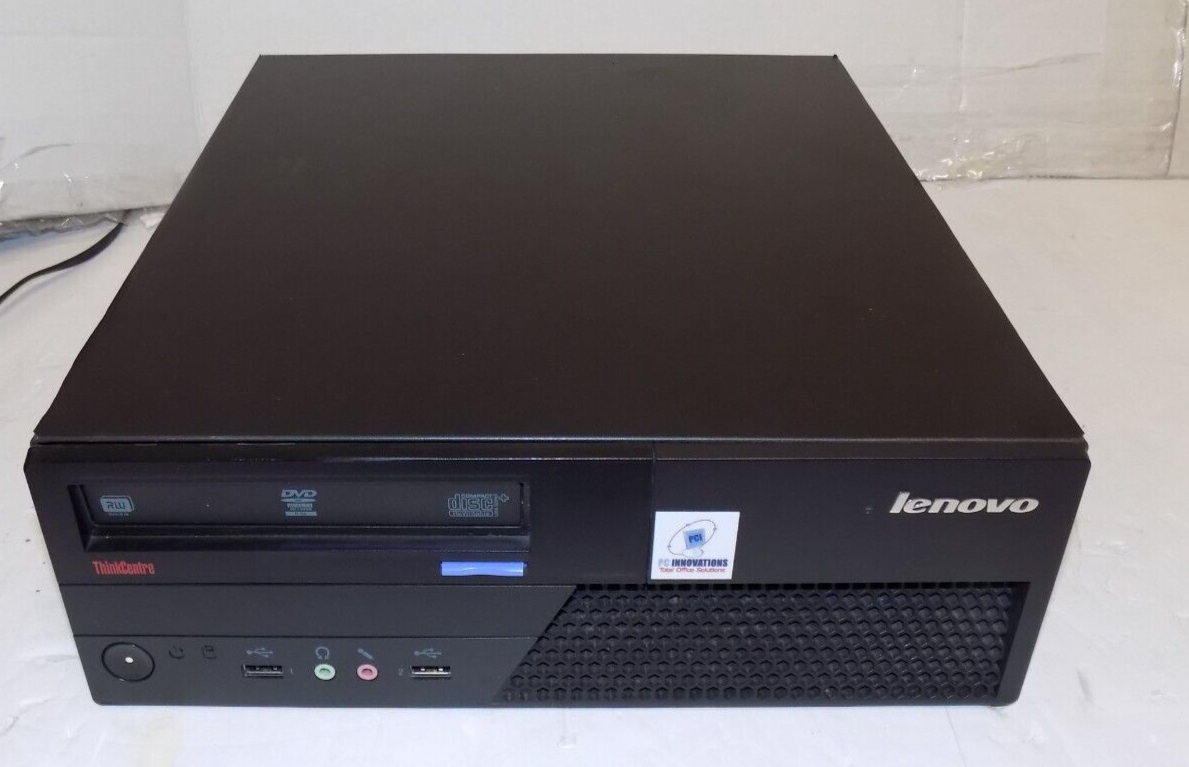 Lenovo Desktop ThinkCentre M58p Intel Core Duo 3.00GHz 512GB SSD 4GB Ram Win 10