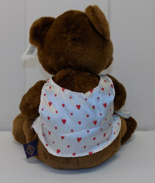 The Petting Zoo Love Me Tender Valentine's Singing Teddy Bear
