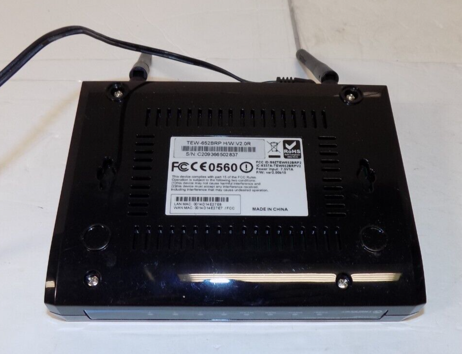 Trendnet TEW-652BRP 300Mbps Wireless Home Router