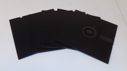 Lot of 5 Blank Diskettes 5-1/4 5.25" Floppy Disk DS/HD New