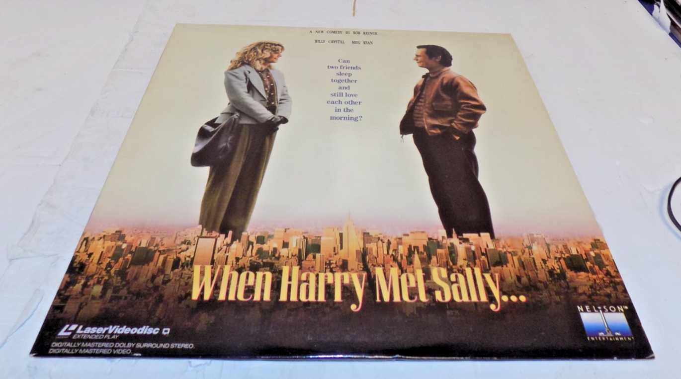 When Harry Met Sally LaserDisc Extended Play Meg Ryan Billy Crystal