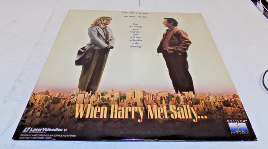 When Harry Met Sally LaserDisc Extended Play Meg Ryan Billy Crystal