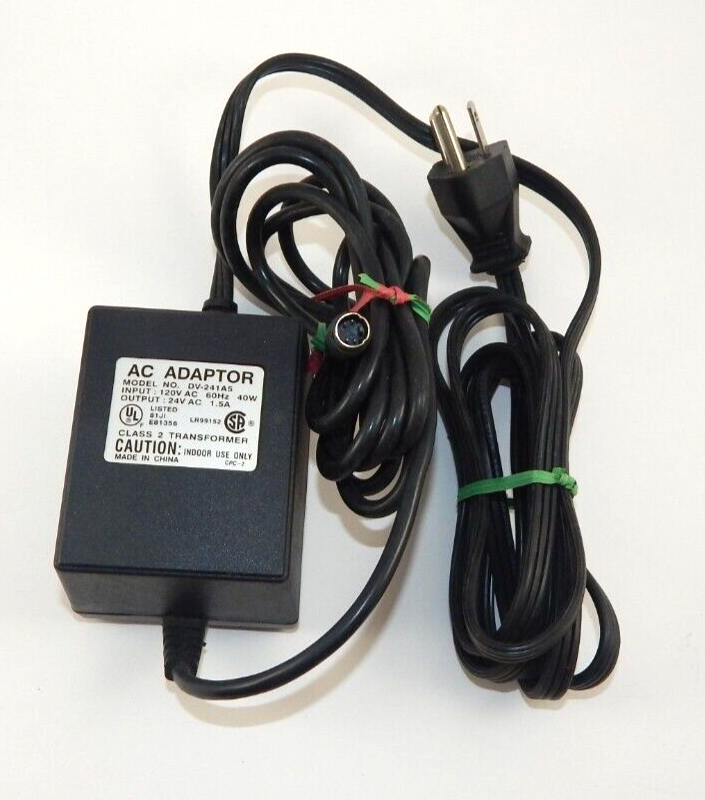 AC Adapter DV241A5 120V 40W Verifone 250 Credit Card Printer Power Adapter