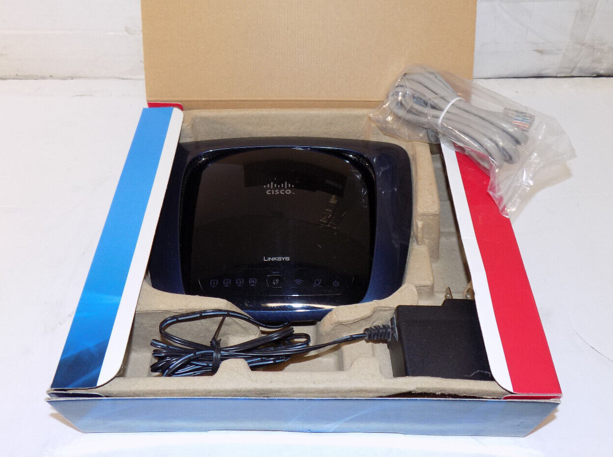 Linksys WRT400N Simultaneous Dual-Band Wireless N-Router 300mbs 2.4GHz