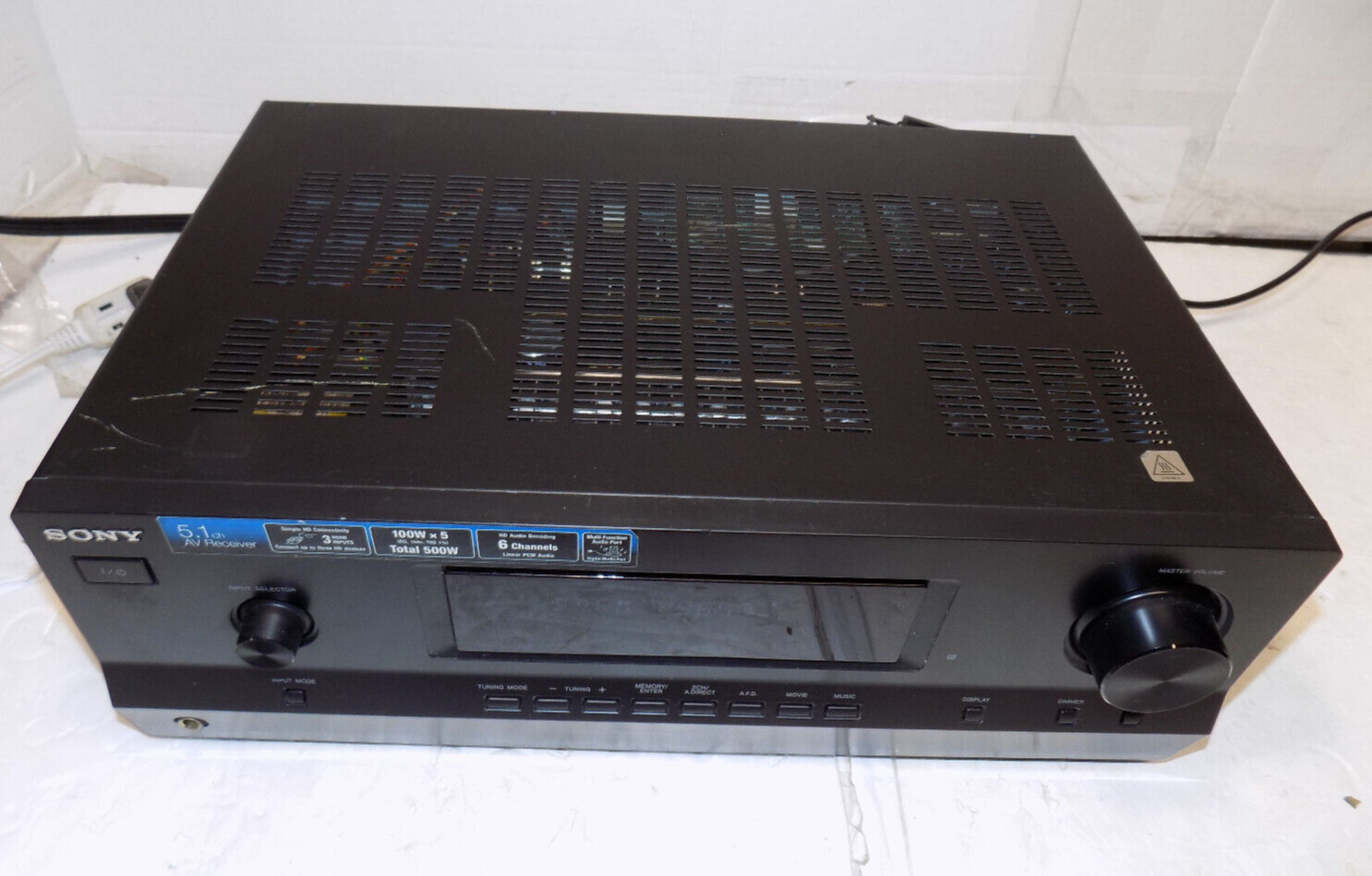 Sony STR-DH510 Stereo Receiver 5.1 Ch HDMI Home Theater Surround Sound Receiver