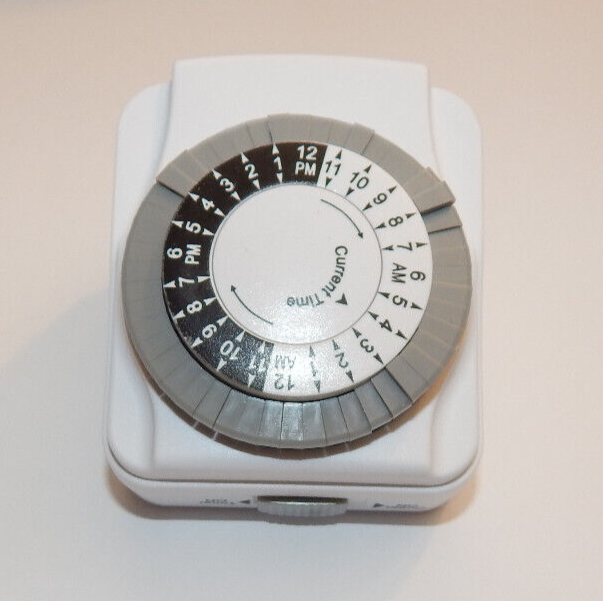 Prime 24-Hour Indoor Timer Electrical Plug In with 1 Outlet #UTTNI2412/148297