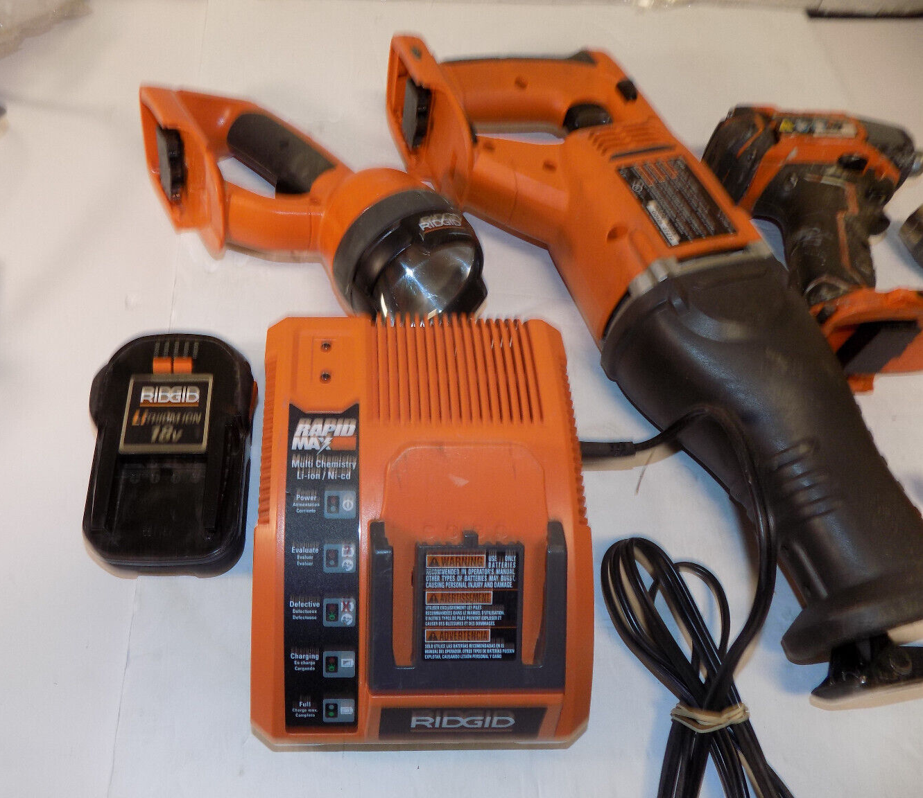 RIDGID 18V Power Tool Set