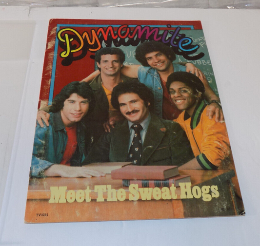 Dynamite Magazine Meet The Sweet Hogs John Travolta #23 May 1976 TV3281