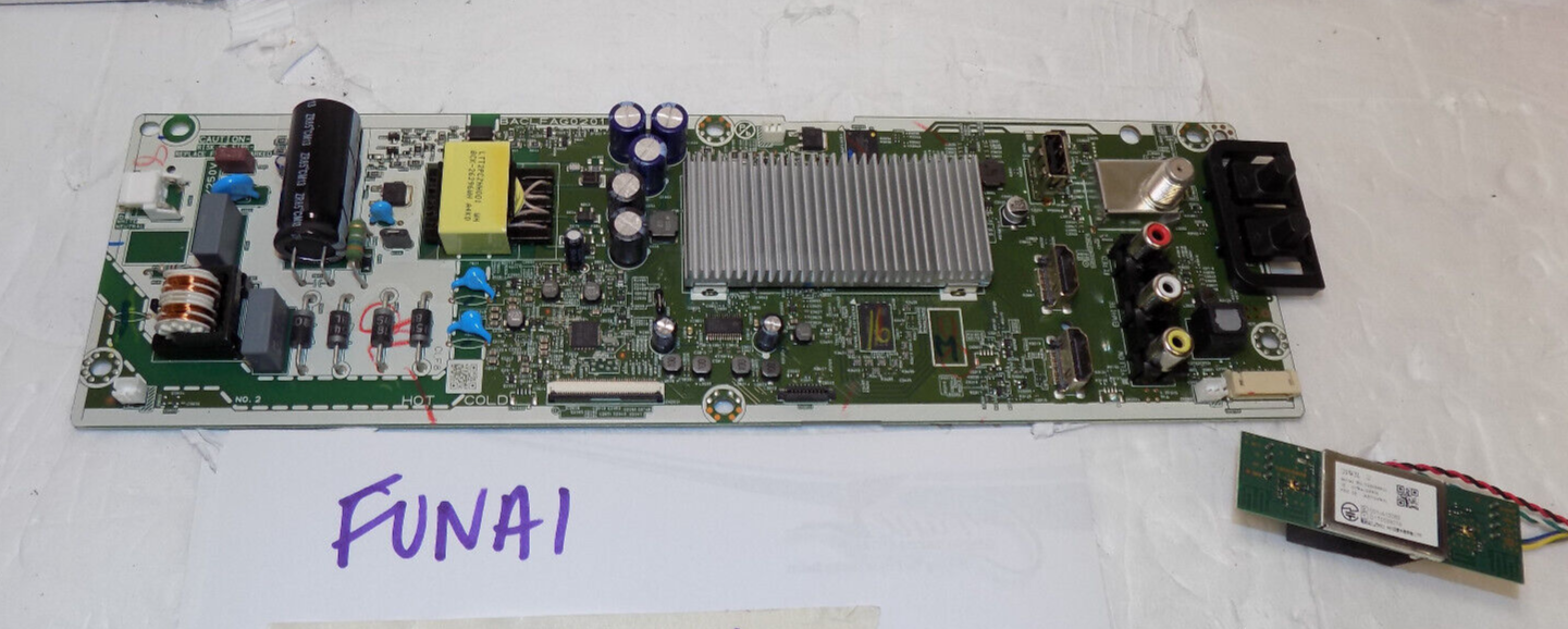 Philips/Funai 32PFL4664/F7A Main Board BACLFAG0201 Z With WiFi Adapter U9W31