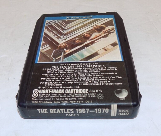The Beatles 1967-1970 Part 1 8 Track 1973 Apple Records