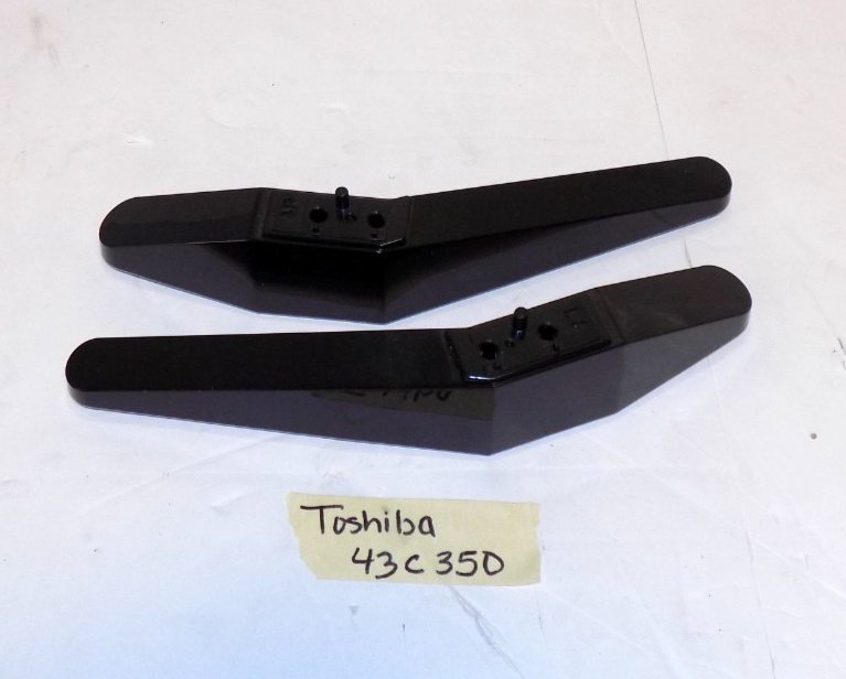 Toshiba 43C350LU 43" TV Stand Legs No Screws