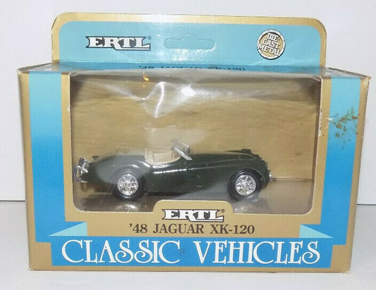ERTL 1948 Jaguar XK-120 Roadster Classic Vehicles Diecast 1:43