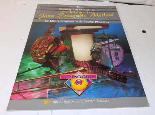 Standard of Excellence Advanced Jazz Ensemble Method French Horn W35HF Book