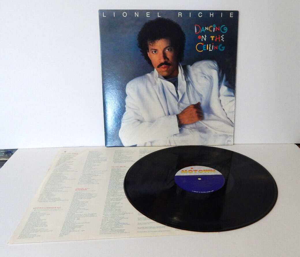 Lionel Richie Dancing on the Ceiling Vinyl LP Record Album 1985 Motown VG+