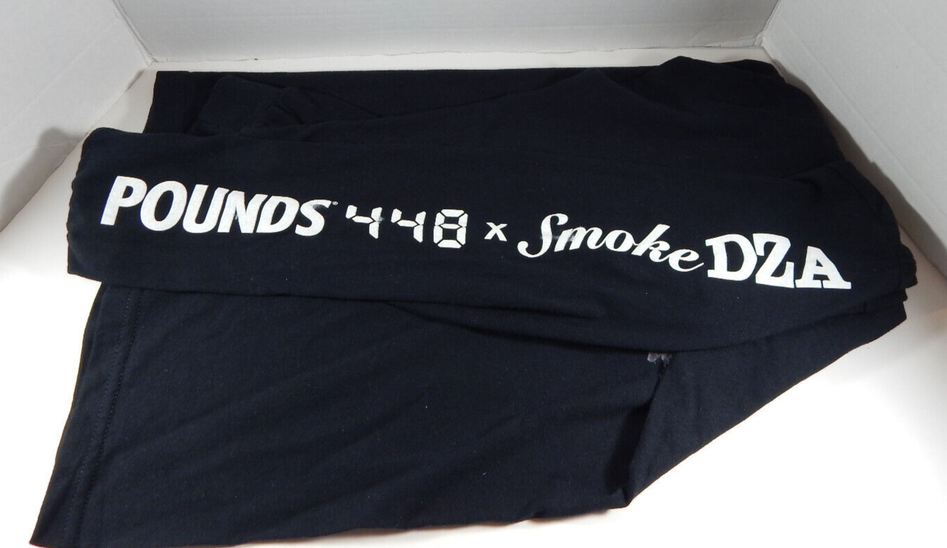 Two Packs Pounds 448 X Smoke DZA Long Sleeve Shirt Size Small Gildan Hammer
