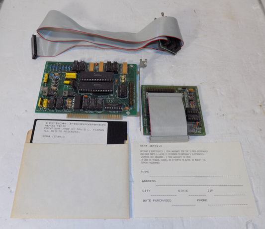 VTG Needhams Electronics IEP6913 Eprom Programmer Set for IBM PC