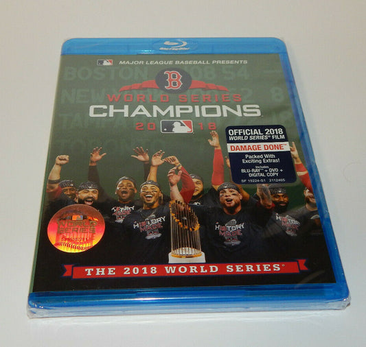 Boston Red Sox MLB 2018 World Series Champions Blu-Ray w/ DVD & Digital 