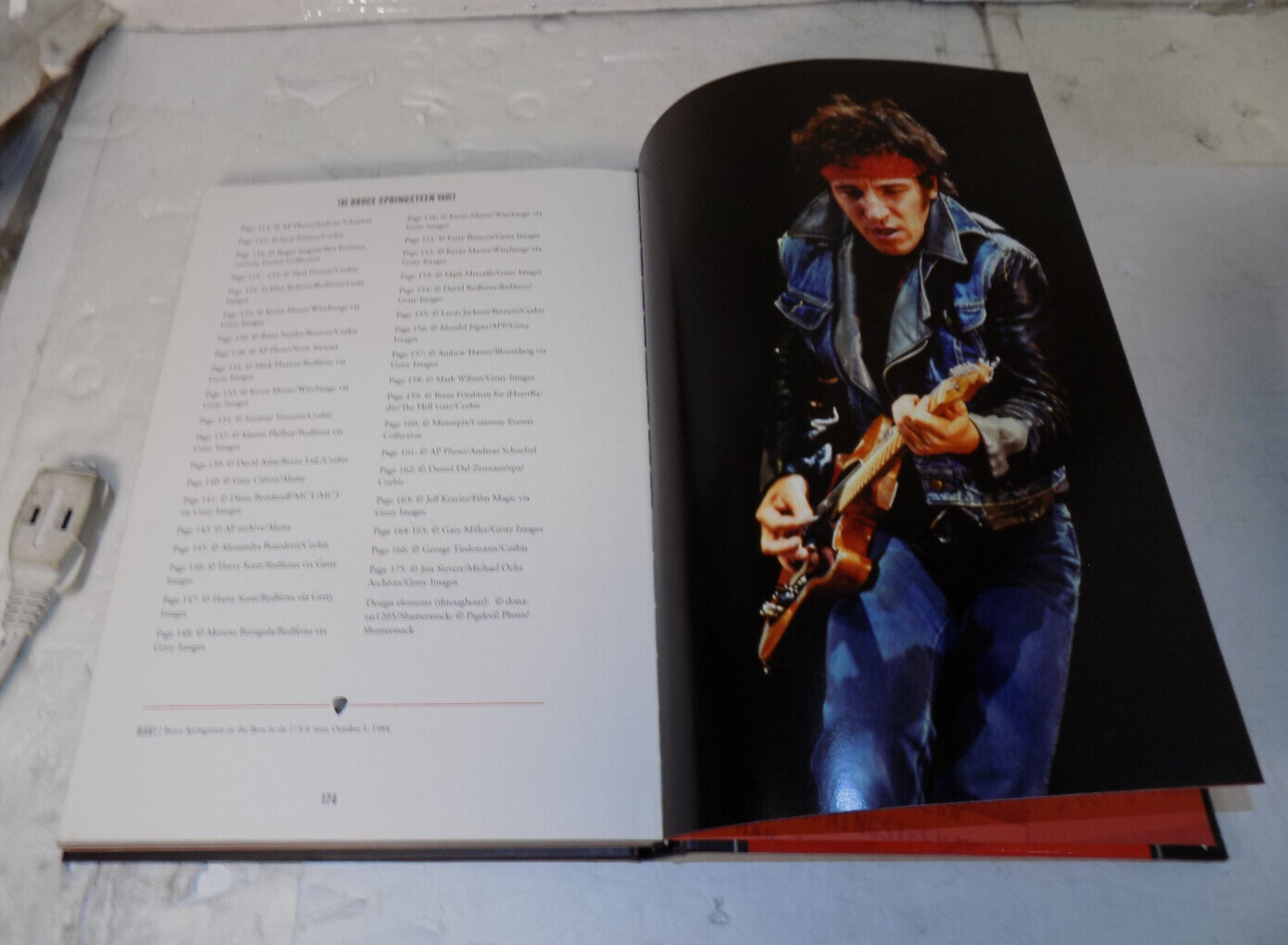 The Bruce Springsteen Vault An Illustrated Biography Hardcover Book