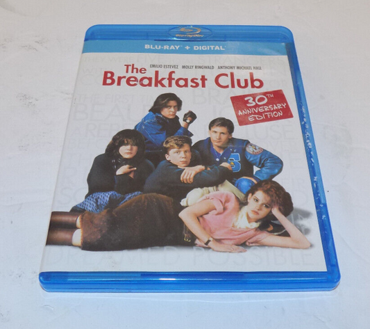 The Breakfast Club - 30th Anniversary Edition (Blu-ray) EXCELLENT CONDITION 
