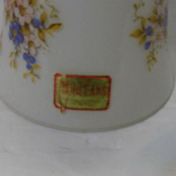 Vintage Norleans Porcelain Bell Hand Made In Italy 7.5" Tall