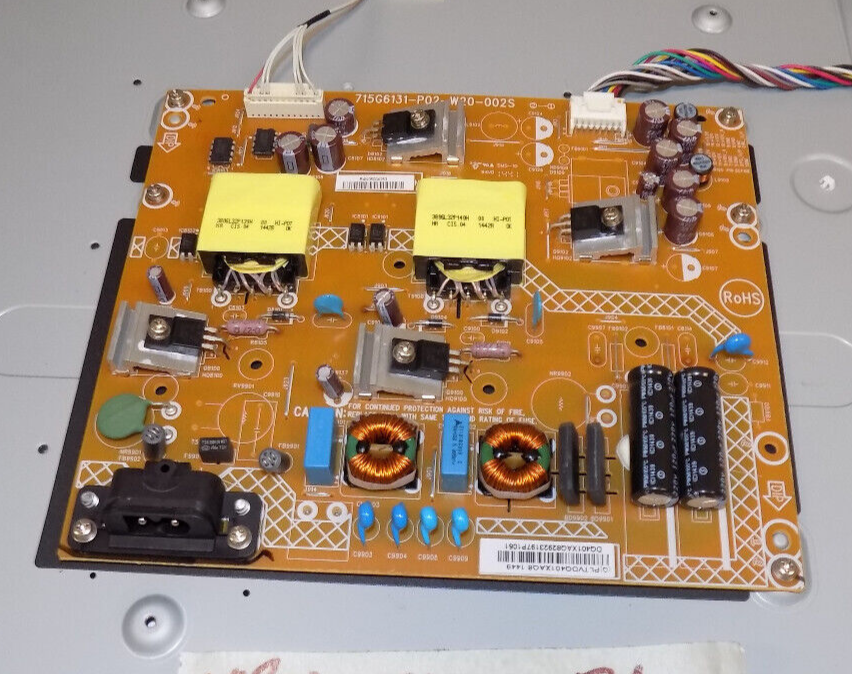 Vizio TV E420-B1 Power Board 715G6131-P02-W20-002S ADTVE3010AB8 PLTVDQ401XAQ8